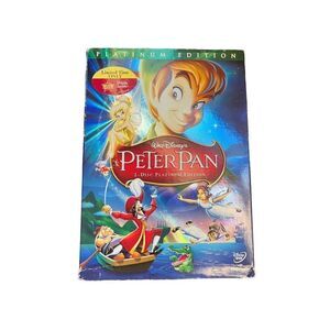 Disney PeterPan limited edition DVD with bonus material EE